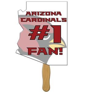 Arizona State Hand Fan Full Color (1 Side)