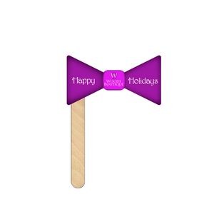 Bow Tie on a Stick Full Color (2 sides)