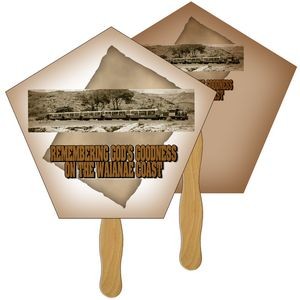 Church Hand Fan Full Color (2 Sides)