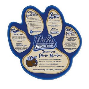 Paw Paper Window Sign (Approximately 8"x8")