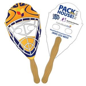 Hockey Mask Fast Hand Fan (2 Sides) 1 Day