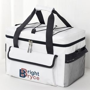 Oxford Fabric Insulated Grocery Bag Lunch Tote Bag
