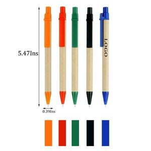 Environmental Friendly Kraft Paper Tube Pen