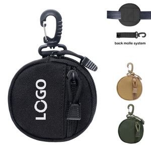 Tactical Round Pouch W/Keychain Hook
