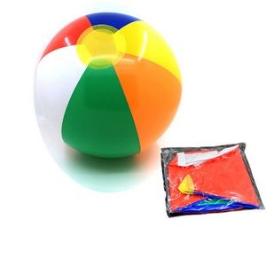 12" Inflatable Beach Ball Rainbow Color