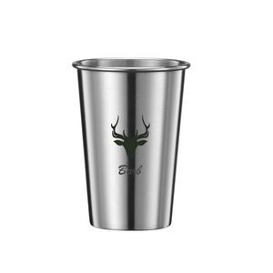 16 Oz. Stainless Steel Pint Cup Pint Glass