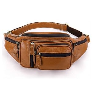 Genuine Leather Large Fanny Pack