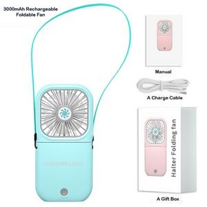 Mini Fan Portable Handheld Fan Rechargeable Power Bank