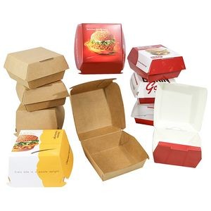 Disposable Hamburger Box Paper Box