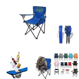 Deluxe Folding Captain Chair With Carrying Bag
