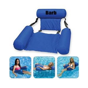 Foldable Backrest Inflatable Floating Bed