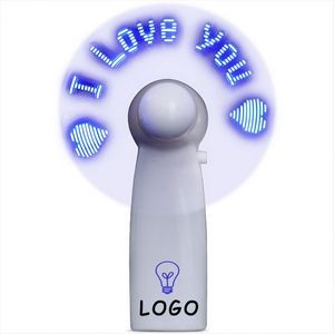 LED Light Emitting Fan
