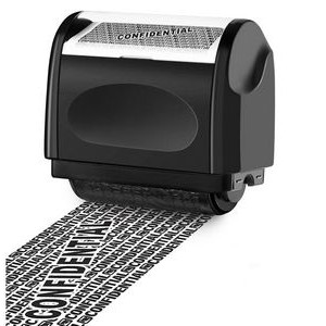 Identity Theft Protection Roller Stamp