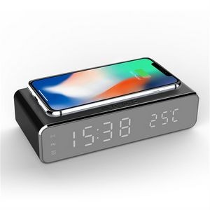 Wireless Charging Station With Alarm