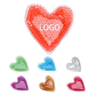 Heart Hot And Cold Pack with Gel Beads