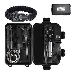 10-In-1 Outdoor Multi-Tool Survival Tactical Kit