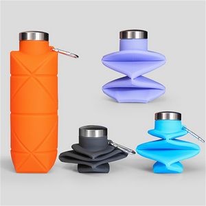 Collapsible Silicone Water Bottle 24Oz