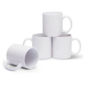 11 Oz Classic White Coffee Mug