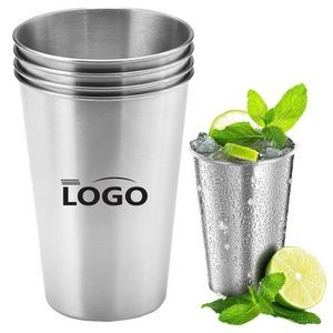 16oz Stainless Steel Shatterproof Cup Flat Bottom Cup