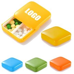 Portable Plastic Pill Box