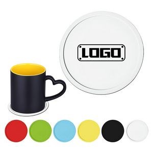 Silicone Drink Coasters Coffee Mug Anti-slip Cup Coasters