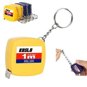 ABS Mini Keychain Tape Measure