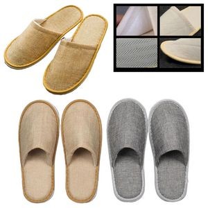 Non Slip Disposable Slippers For Guest