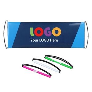 Full Color Hand Held Retractable Scrolling Banner