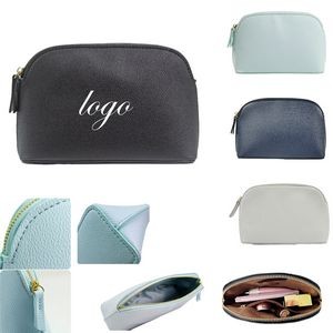 Leather Travel Portable Cosmetic Bag