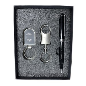 Classical Key Chain Business Gift Box Set