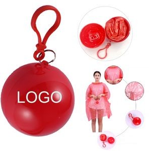 Portable Disposable Raincoat Ball For Traveling