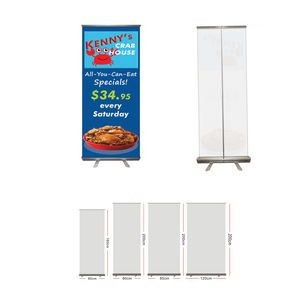 Economy Roll Retractable Banner Stand W/ Graphic