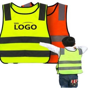 Reflective Vests For Children Safety Vest Moq 10 Pcs