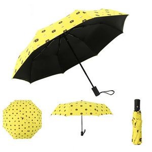 Auto Open Umbrella With Little Bear Design