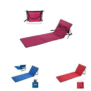 Outdoor Portable Folding Beach Mat Beach Camping Lounger Foldable Nap Bed