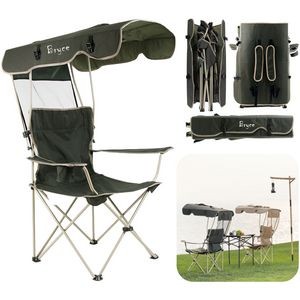 Portable Outdoor Folding Chair With Canopy