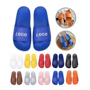 Custom Pure Color Unisex Slippers Slide Sandals