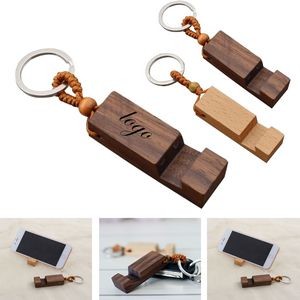Portable Cell Phone Stand Keychain