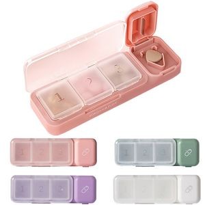 Pill Cutter With Three Storage Boxes
