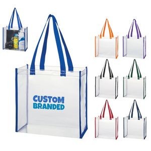 Giveaway Clear Stadium Approved Tote Bags