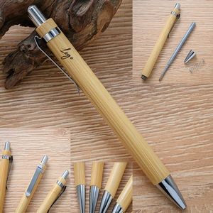 Press Bamboo Ballpoint Pen