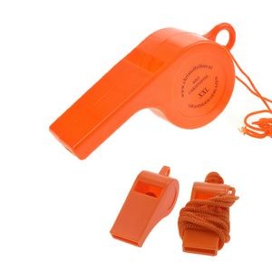 Safety Whistle With Lanyard