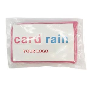 Disposable Card Type Compression Pocket Raincoat