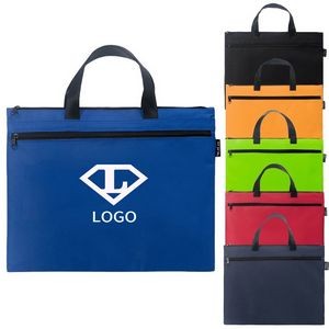 Waterproof Double Layer Briefcase Document Bag