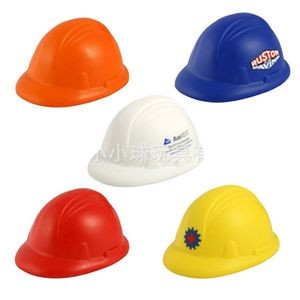 PU Elastic Safety Helmet Stress Toy