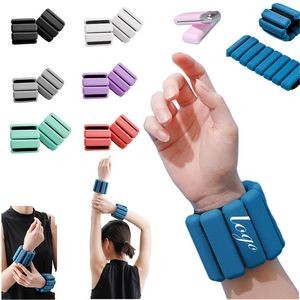 Adjustable Wearable Wrist And Ankle 2Lb Weights
