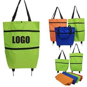 Foldable Shopping Bag with Wheels