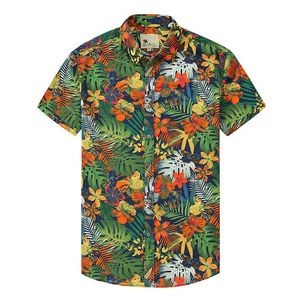 140 Light 4-Way Stretch UV Resistant Hawaiian Shirt