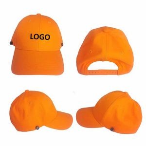 High Quality Cotton Baseball Cap with Face Mask Hang buckle