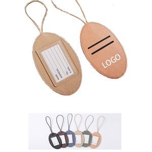 Leather Luggage Tag for Suitcase